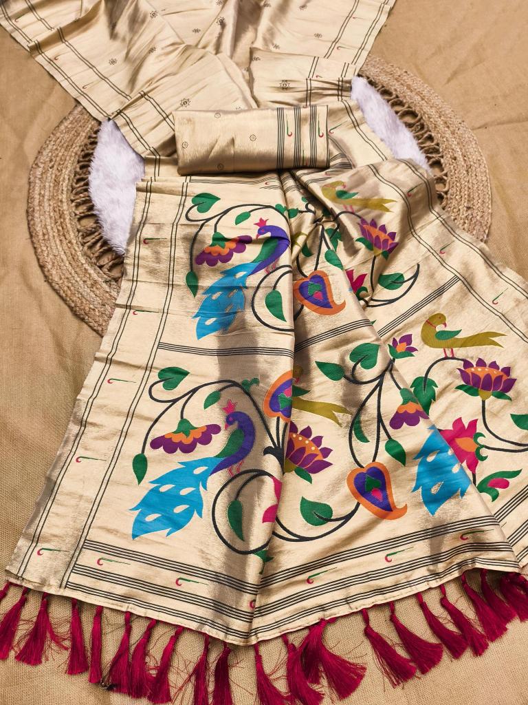 Anupama zari paithani- voL-2 Saree supplier in Kolkata