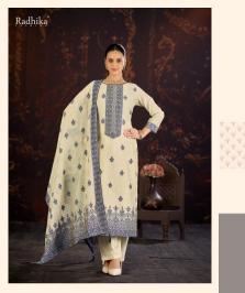 Azara banarashi adah-10 Unstitched dress material in Mumbai