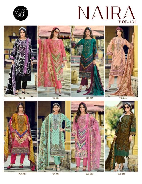Belliza naira vol 131 Wholesale dress materials suppliers in Kolkata