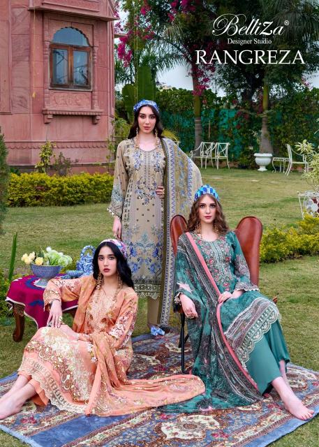 Belliza rangreza Wholesale dress material suppliers