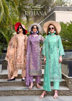 Belliza rehana Cotton dress materials wholesalers in Gujarat