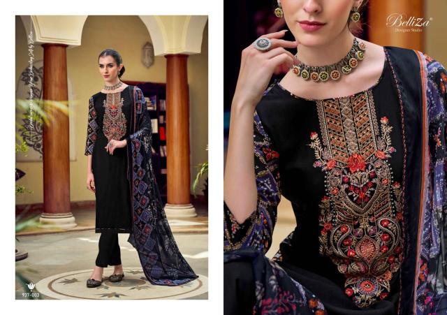 Belliza zaisha Designer dress materials in Mumbai
