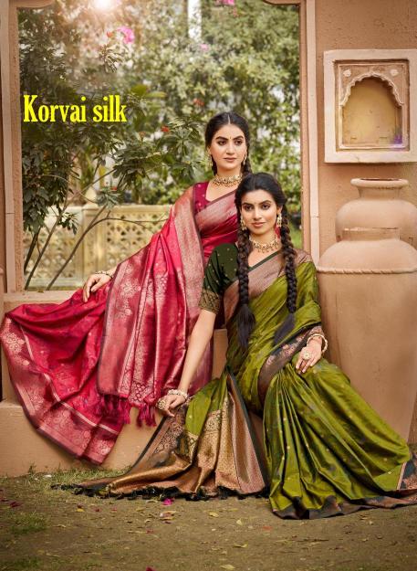 Bunawat - Korvai Wholesale saree clothing market in Delhi
