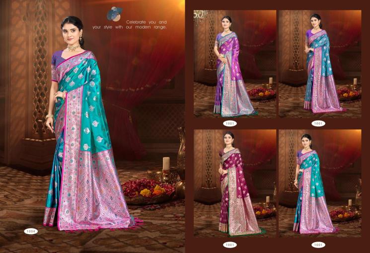 Bunawat - Plazma Silk 08 Wholesale sarees in Delhi