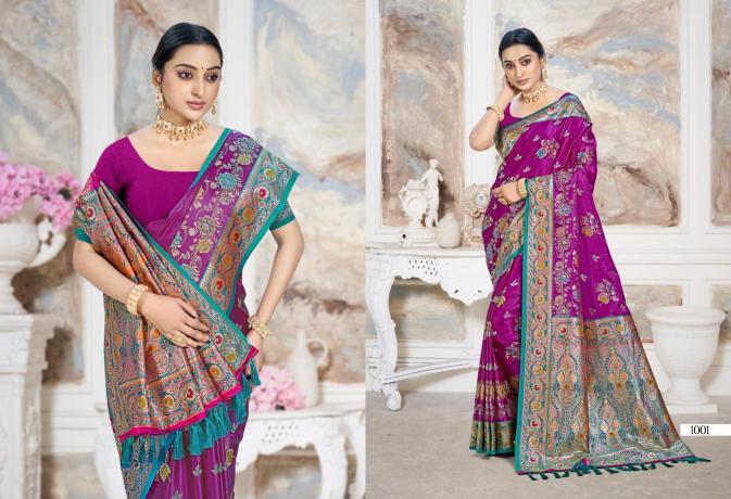 Bunawat - Surmai Satan 05 Surat saree online