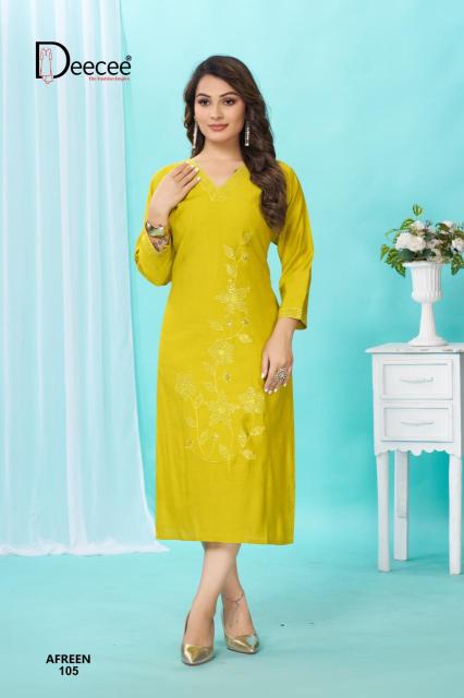 Deecee afreen  Wholesale kurtis in Kolkata