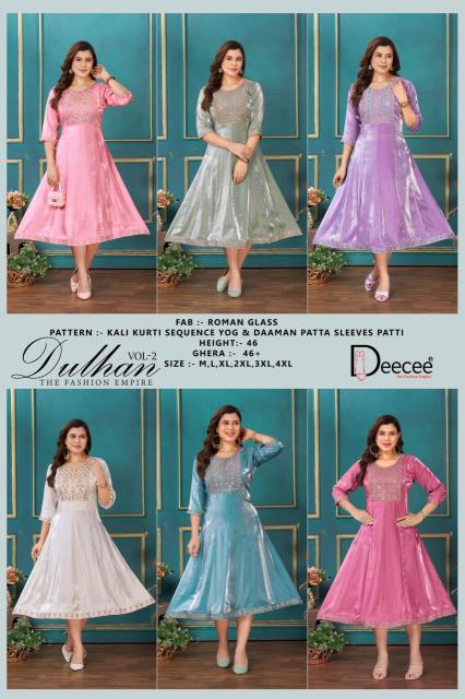 Deecee dulhan-2 Designer kurti wholesaler in Kolkata