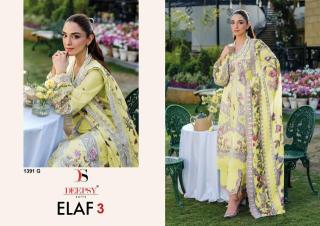 Deepsy elaf luxury super hit lawn d.no-1391 Mumbai textile market Salwar Kameez