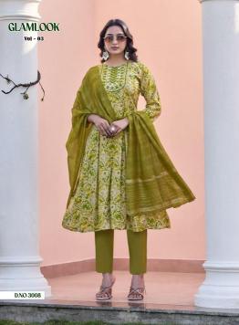 Diya glamlook vol 3 Kurti suppliers