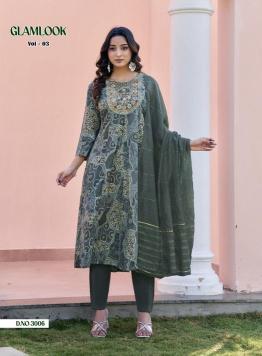 Diya glamlook vol 3 Kurti suppliers