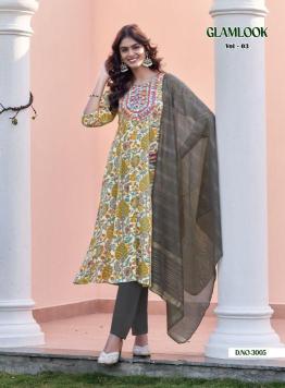 Diya glamlook vol 3 Kurti suppliers