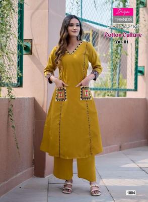 Diya trends cotton culture coord set Kurti manufacturers in Ahmedabad