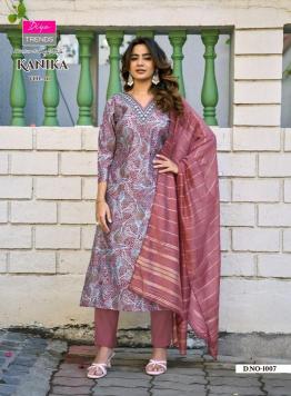 Diya trends kanika vol.1 Wholesale Kurti catalog