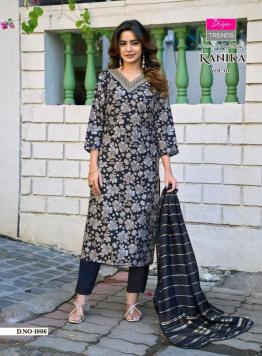 Diya trends kanika vol.1 Wholesale Kurti catalog