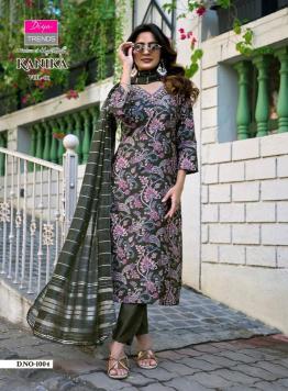 Diya trends kanika vol.1 Wholesale Kurti catalog