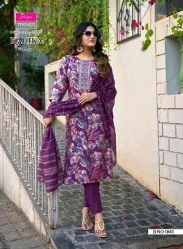 Diya trends kanika vol.1 Wholesale Kurti catalog