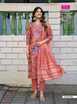 Diya trends kanika vol.1 Wholesale Kurti catalog