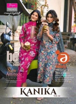 Diya trends kanika vol.1 Wholesale Kurti catalog