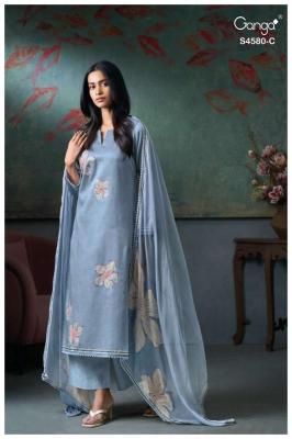 Ganga avera 4580 Dress material suppliers in Kolkata