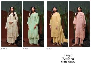Ganga bethra 4423 Dress material manufacturers in Hyderabad