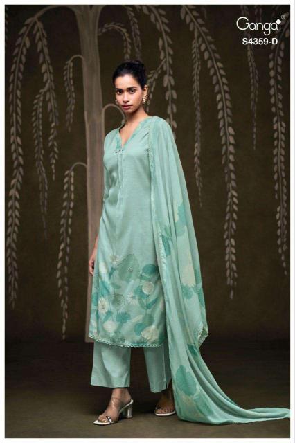 Ganga fayara 4359 Affordable dress material in Ahmedabad