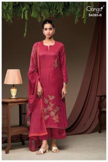 Ganga ileira 4393  Bulk dress material suppliers in Hyderabad