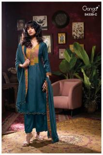 Ganga maven 4339 Dress material online shopping