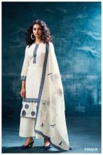 Ganga oviya 3609 Printed dress material wholesalers in Mumbai