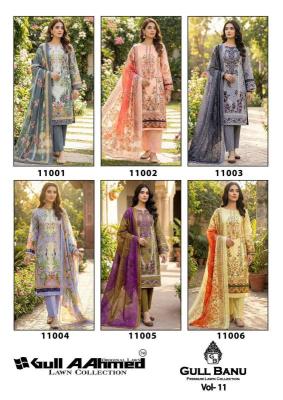Gull aahmed gull banu vol- 11 wholesale salwar suit in Ahmedabad