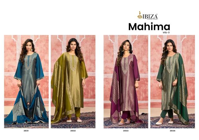 Ibiza mahima vol-3 Indian dress materials wholesale