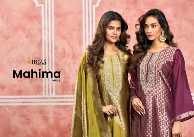 Ibiza mahima vol-3 Indian dress materials wholesale