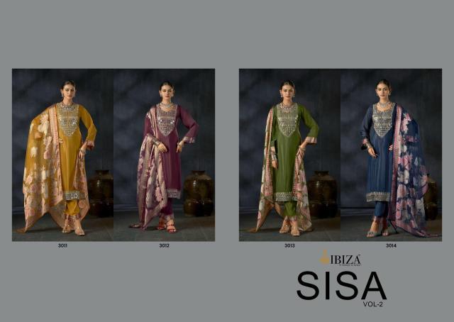 Ibiza sisa vol-2 Wholesale dress materials in Ahmedabad