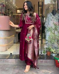 Jaipuri 3pcs  Traditional Kurtis in Kolkata