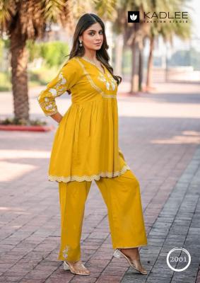 Kadlee helisha coord set  Wholesale Kurti suppliers in Kolkata