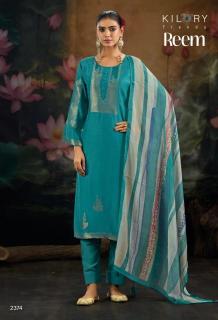 Kilory reem Unstitched dress materials in Hyderabad.