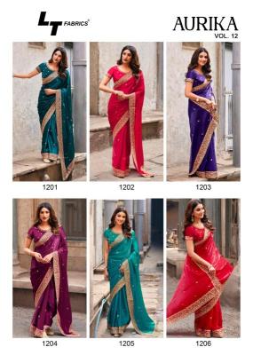 Lt fashion aurika vol 12  Indian saree wholesale