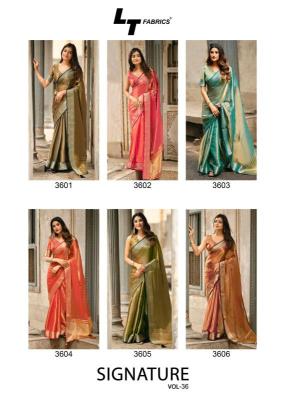 Lt fashion signature vol 36 Saree manufacturers in Ahmedabad
