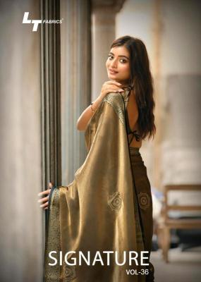 Lt fashion signature vol 36 Saree manufacturers in Ahmedabad