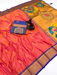 Malhar jijau paithani silk Traditional saree shops in Kolkata
