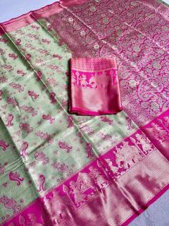 Malhar kanjivaram silk Saree manufacturers in Ahmedabad