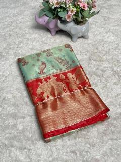 Malhar kanjivaram silk Saree manufacturers in Ahmedabad