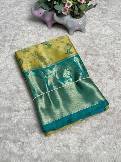 Malhar kanjivaram silk Saree manufacturers in Ahmedabad