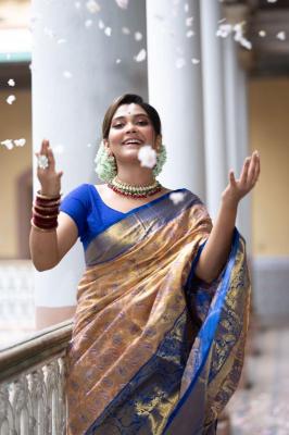 Malhar komal-vol-1 Wholesale saree market in Kolkata