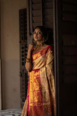 Malhar komal-vol-1 Wholesale saree market in Kolkata