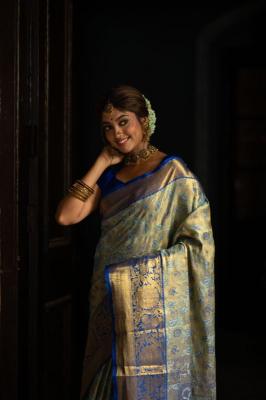 Malhar komal-vol-1 Wholesale saree market in Kolkata