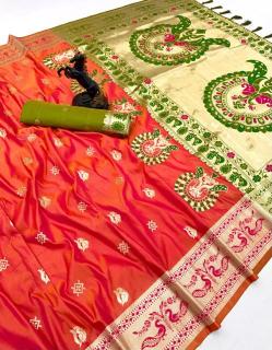 Malhar mayurika paithani Saree stores in Ahmedabad