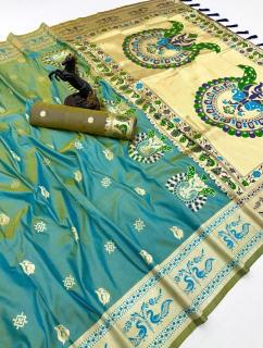 Malhar mayurika paithani Saree stores in Ahmedabad