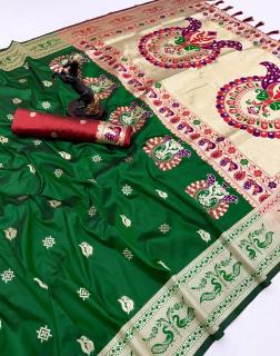 Malhar mayurika paithani Saree stores in Ahmedabad