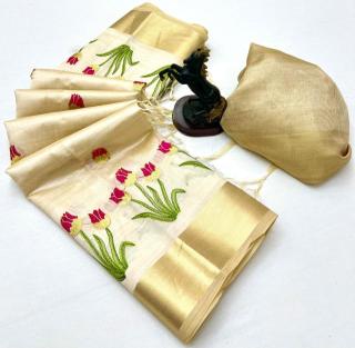 Malhar tissue kerala Wholesale saree shops in Delhi