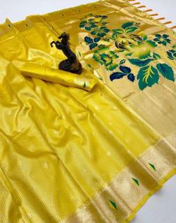 Malhar tissue paithani-vol-3 Indian Saree manufacturers